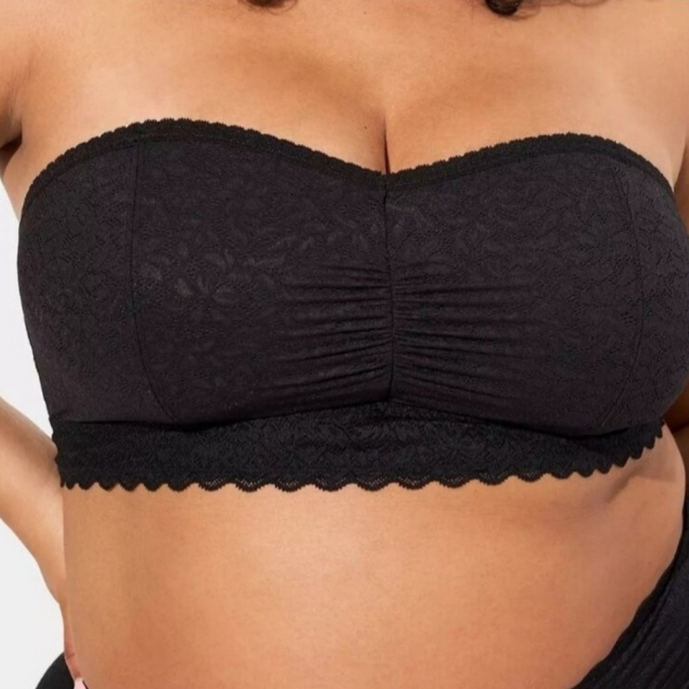 Torrid bandeau strapless bralette